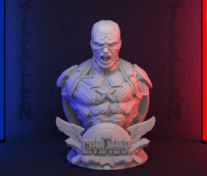 Marvelous Elegance Captain America Bust