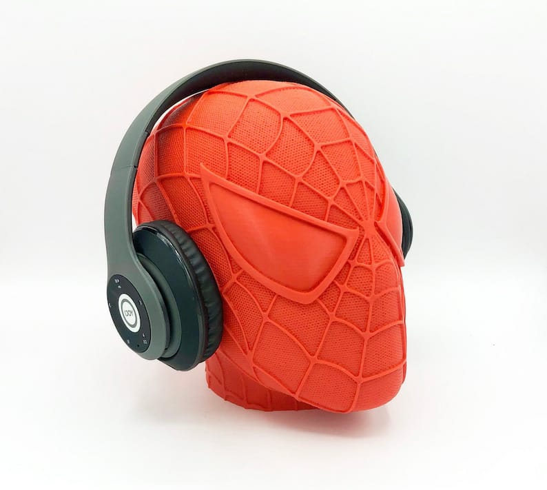 Spiderman Sculpture Headphone Stand