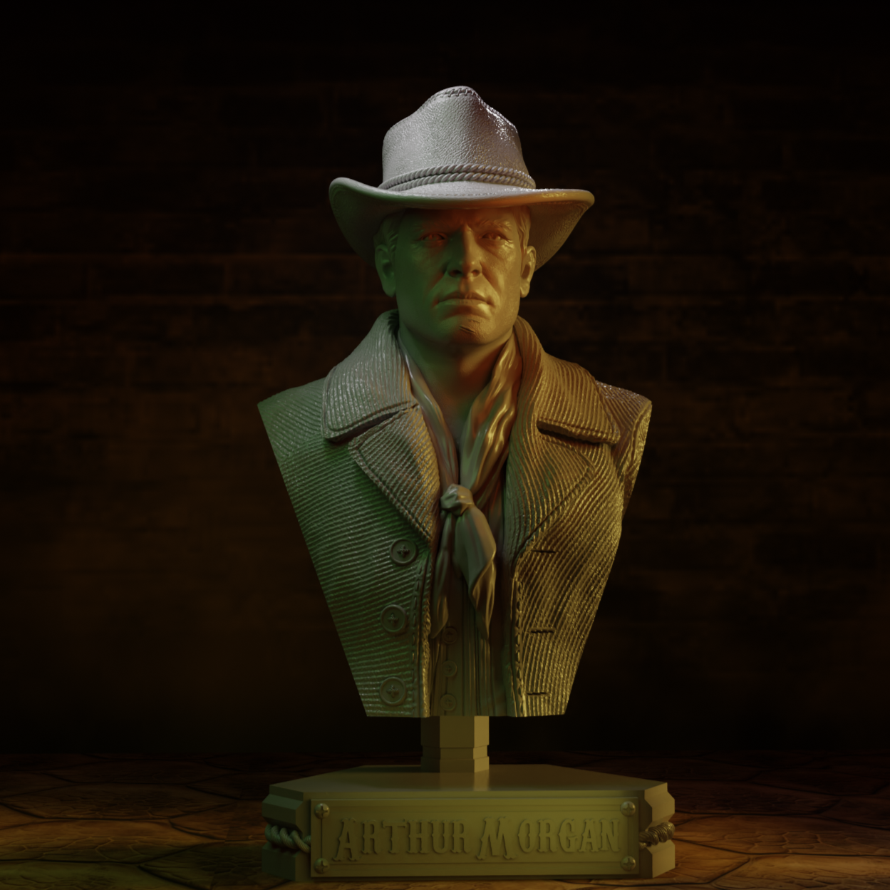 Red Dead Redemption 2 (RDR2): Arthur Morgan Bust