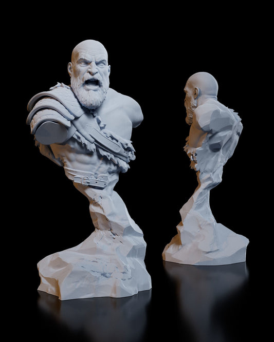 Olympus Anger of Kratos Bust