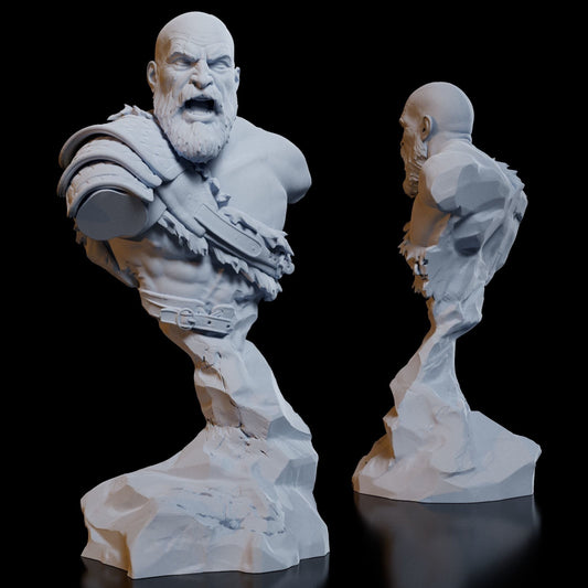 Olympus Anger of Kratos Bust