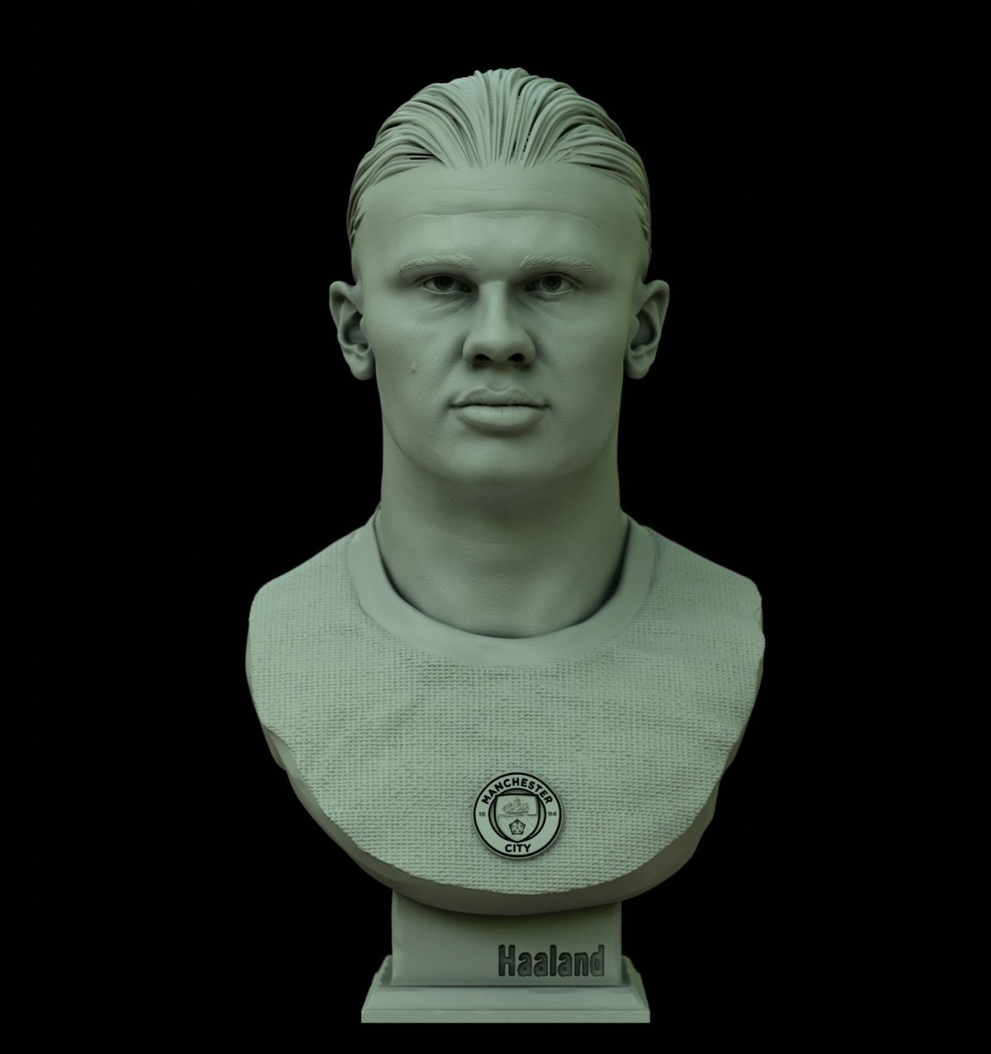 Erling Haaland Artwork Bust