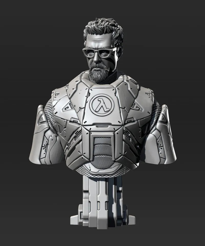 Silent Hero: Gordon Freeman Bust