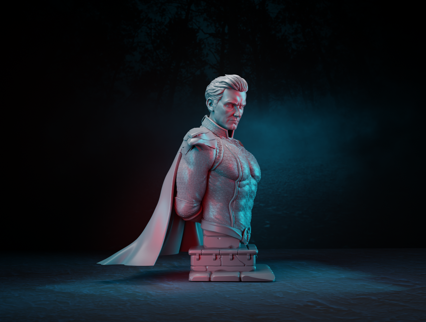 Homelander Bust - Superhuman Leader