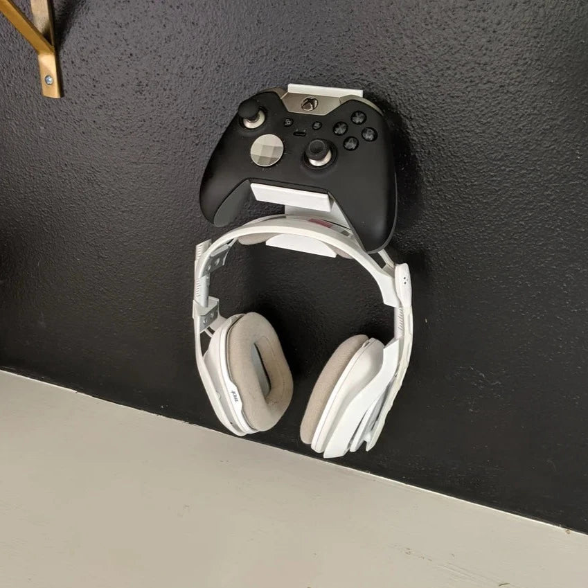 Combined Headphone & Controller Hanger