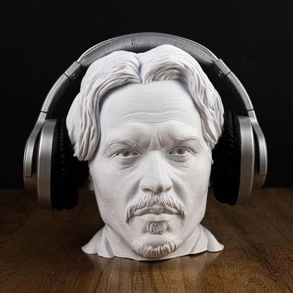 Johnny Depp Sculpture Headphone Stand