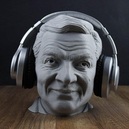 Mr. Bean Sculpture Headphone Stand