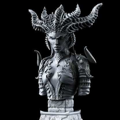 Enigmatic Elegance: Lilith Bust