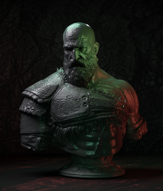 Rage of Kratos Bust