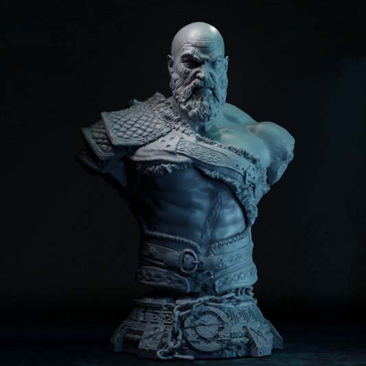 God of war Kratos Bust