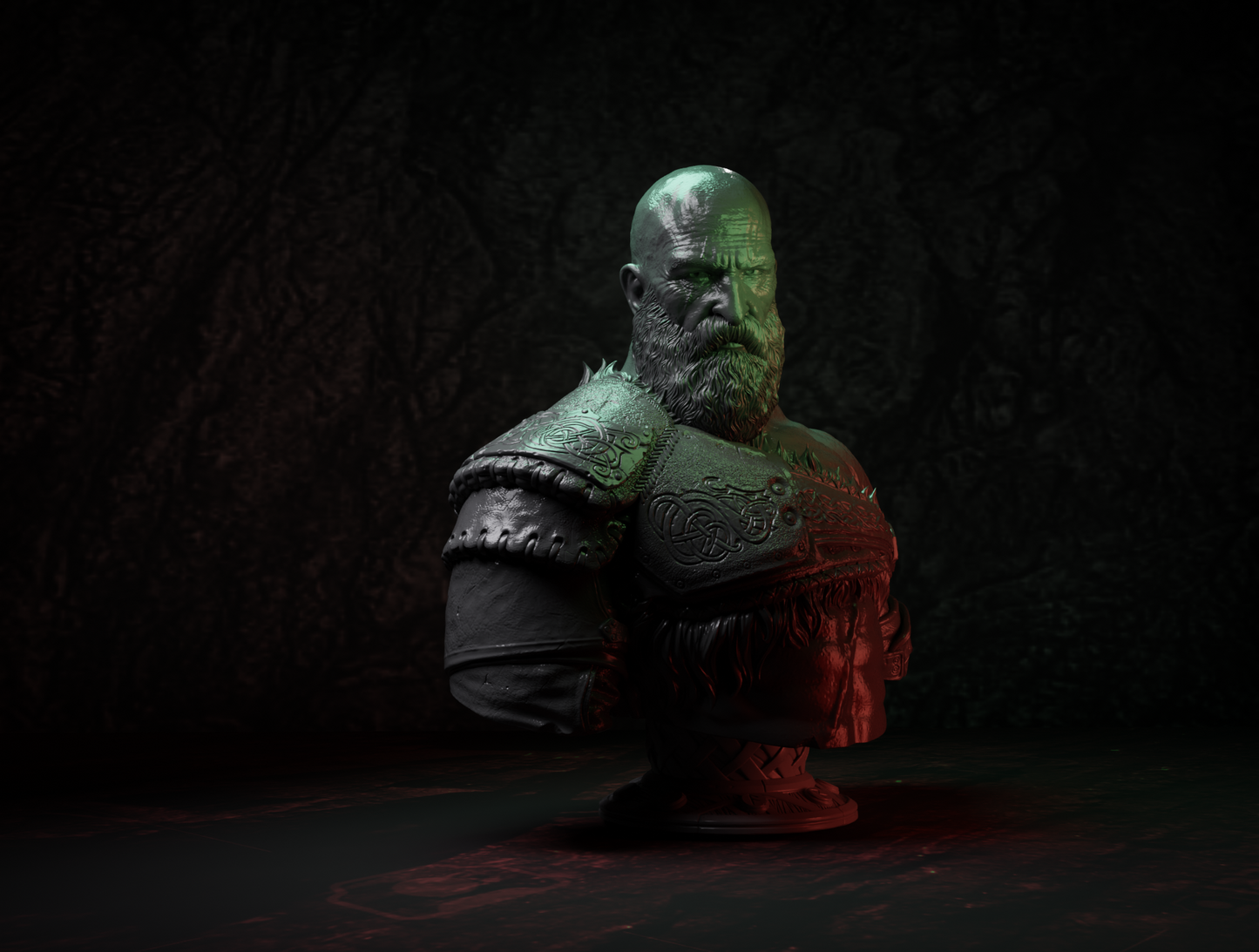 God of War Kratos Bust