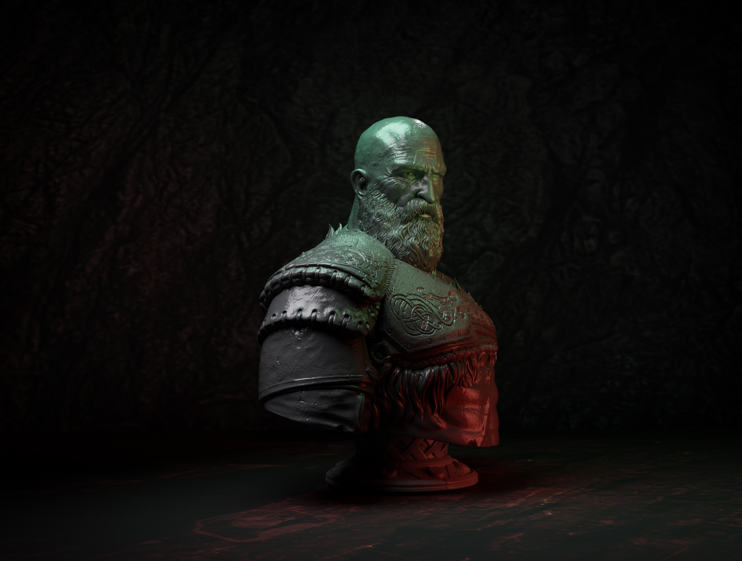 God of War Kratos Bust