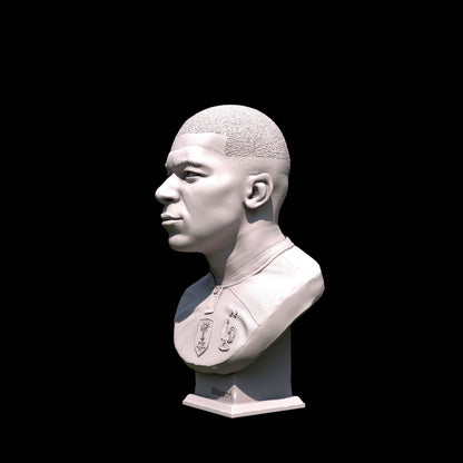 Kylian Mbappé Artwork Bust