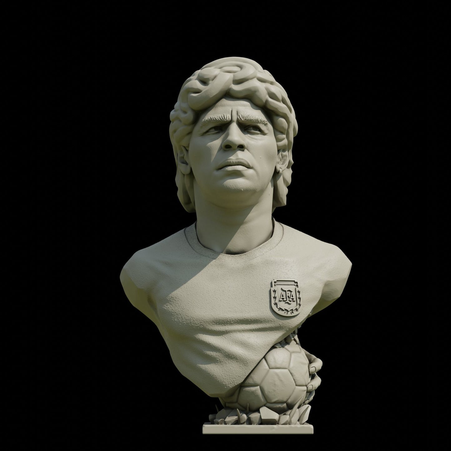 Diego Maradona Artwork Bust