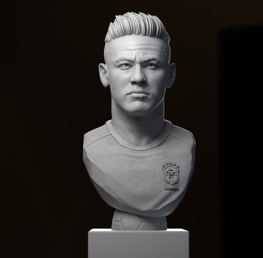 Neymar Artwork Bust