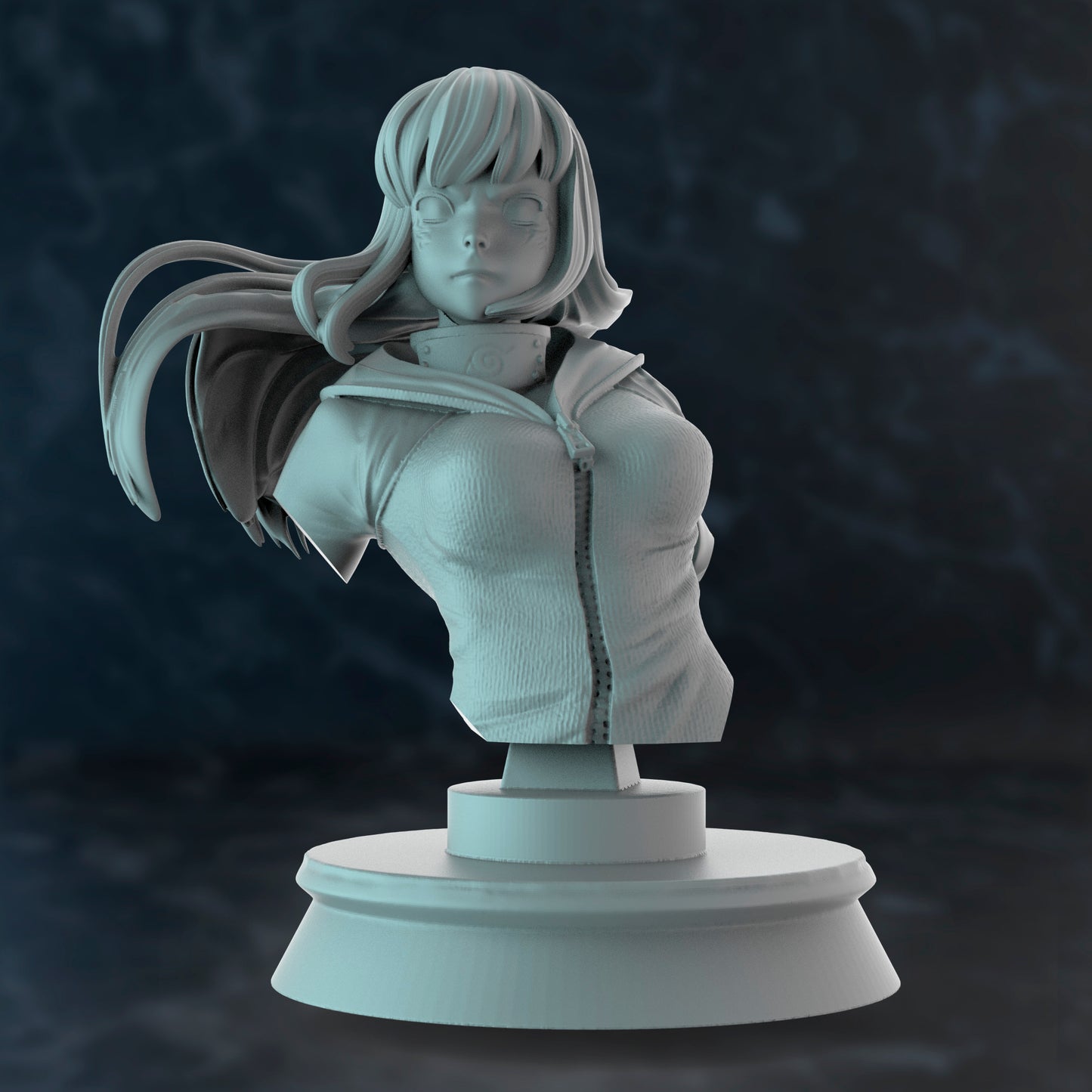 Celestial Grace: Hinata Bust