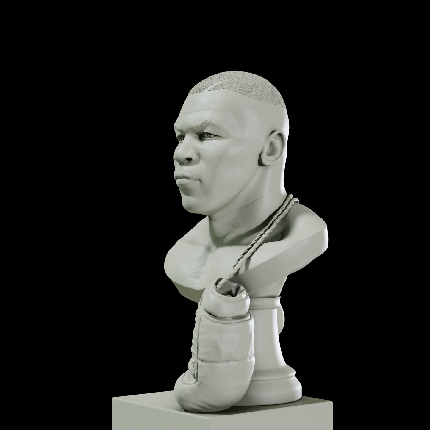 Mike Tyson Artwork Bust