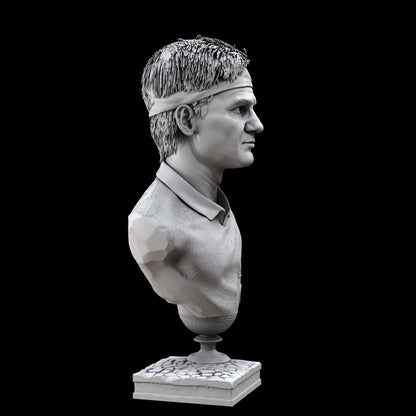 Roger Federer Artwork Bust