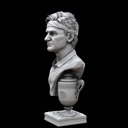 Roger Federer Artwork Bust