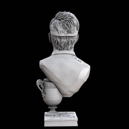 Roger Federer Artwork Bust