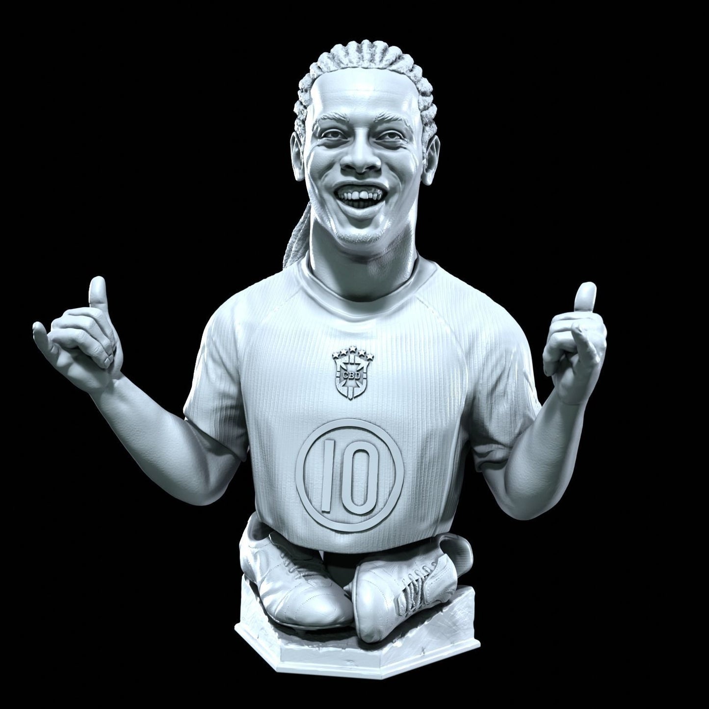 Ronaldinho Artwork Bust