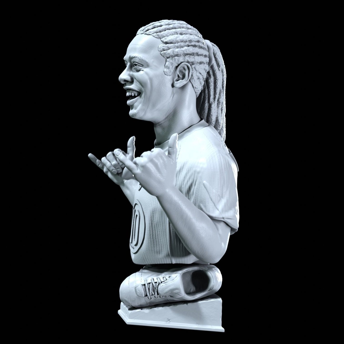 Ronaldinho Artwork Bust