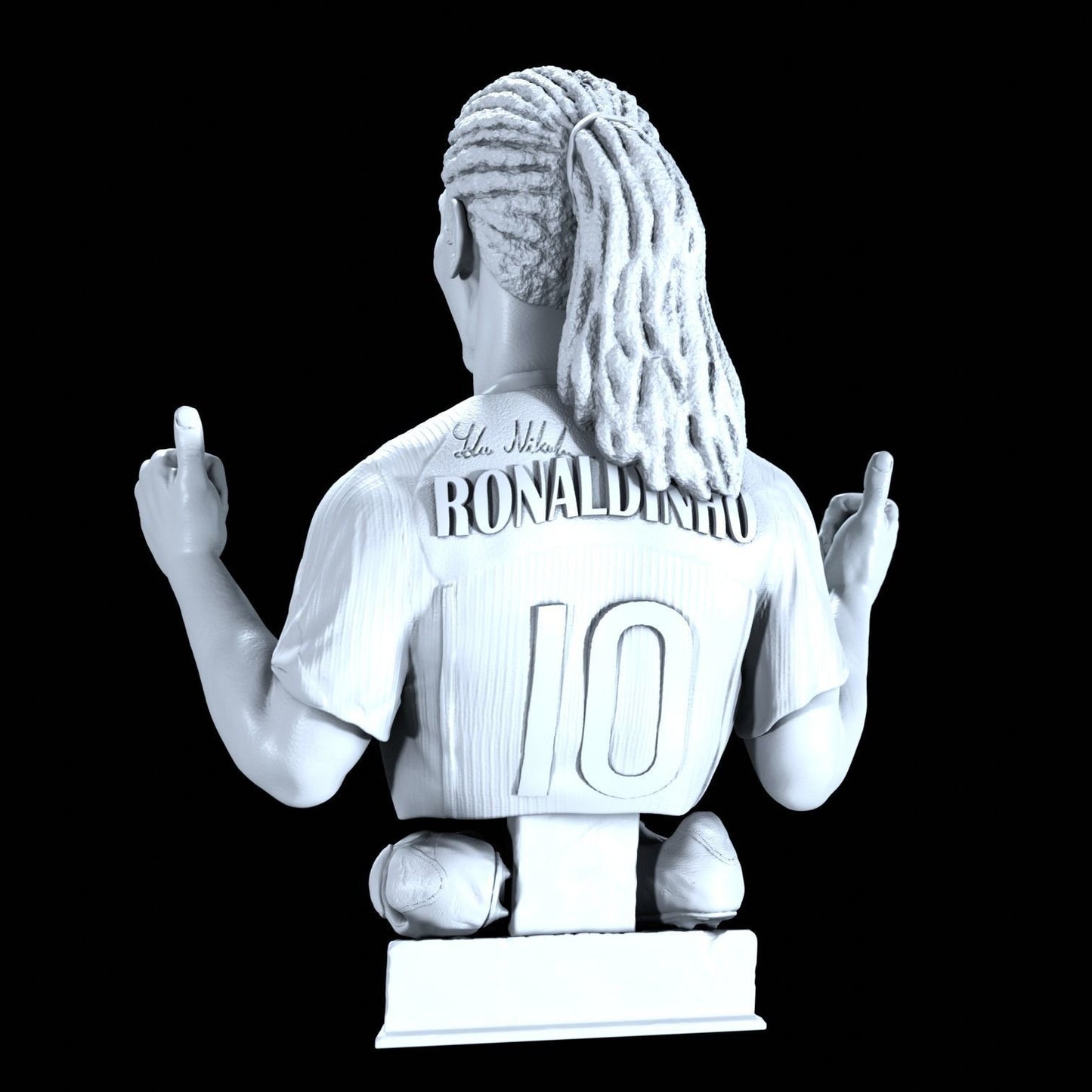 Ronaldinho Artwork Bust