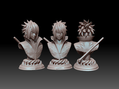 Uchiha Artistry: Sasuke Bust