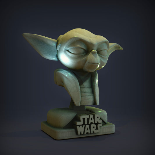 The Galactic Guardian: Yoda Bust