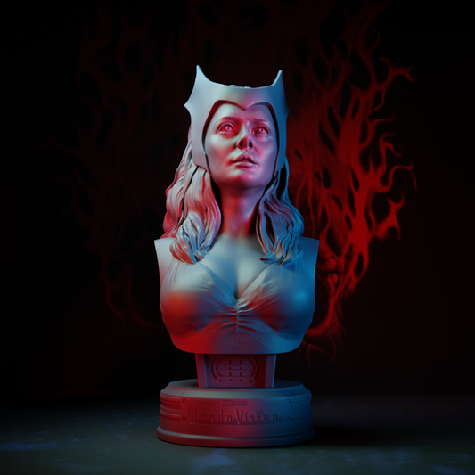 Wanda The Scarlet Witch Bust