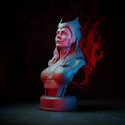 Wanda The Scarlet Witch Bust